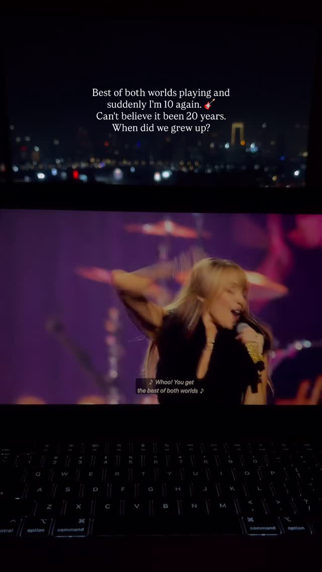 20 years of Hannah Montana 🎸