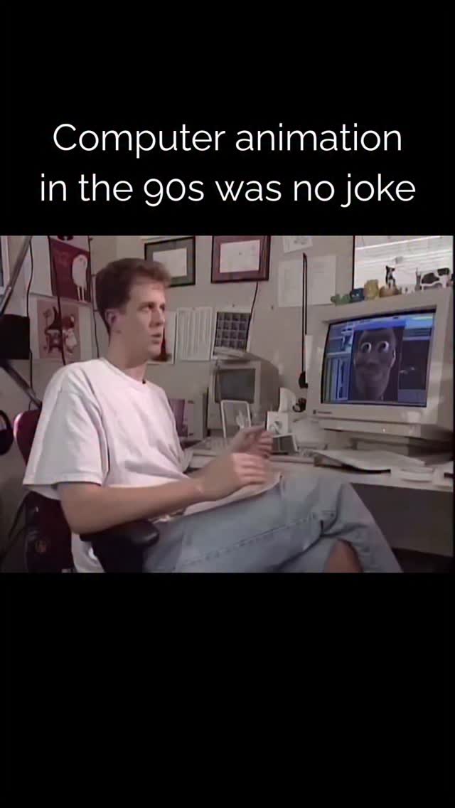 Computer animation in the 90s was no joke.