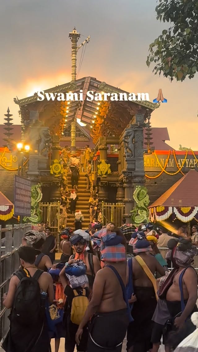Thathvamasi! ✨ Swamiye Saranam Ayyappa! 🔱🙏 #sabarimalai #ayyappan #swamiyesaranamayyappa #sabarimala