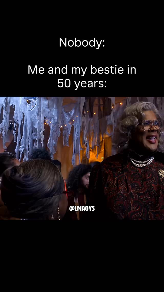 This is going to be me 😂 🎬 Boo! A Madea Halloween 2016 · Comedy · 1h 43m 📜 Storyline Madea finds herself keeping an eye on things during Halloween night, where unexpected situations turn into a s