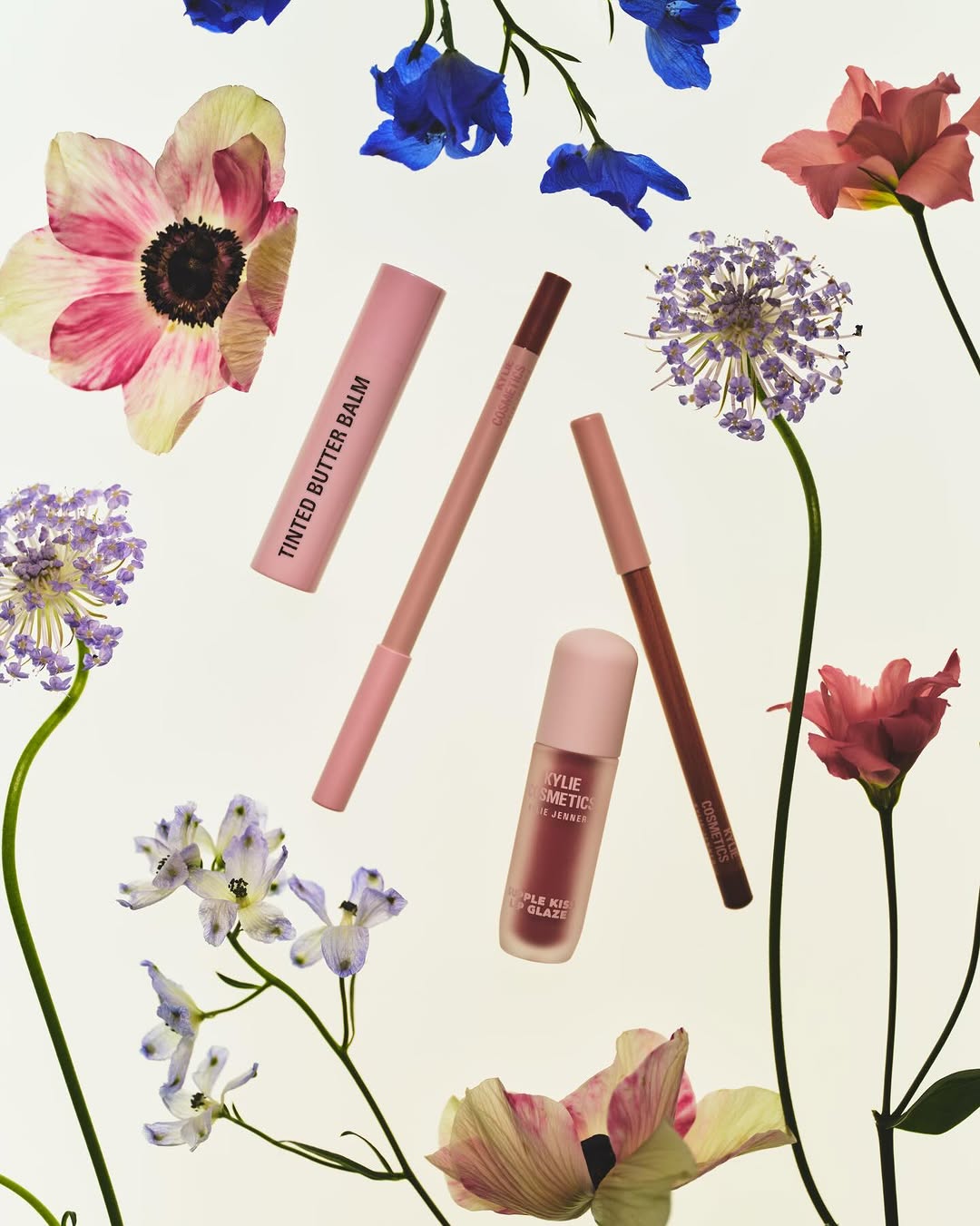 springtime essentials 🌸 a glossy lip combo + a soft cheek flush shop spring lippies and our hybrid blushes on kyliecosmetics.com and @ultabeauty!