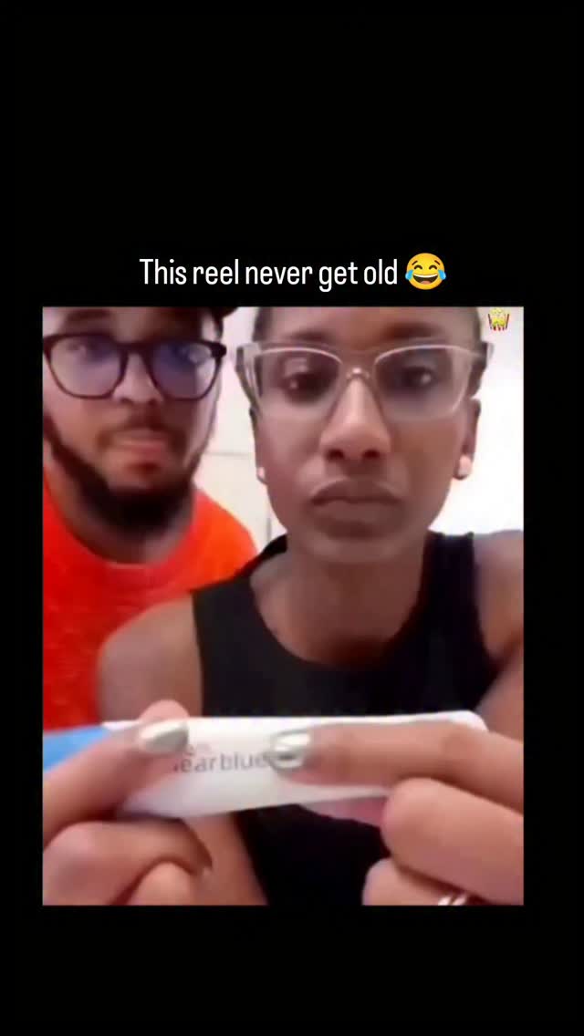 The post shares a viral TikTok prank by creator @epicquotes_20 , where a visibly pregnant couple dramatically reveals a positive test via countdown, only for the punchline to feature an Asian manβs ab
