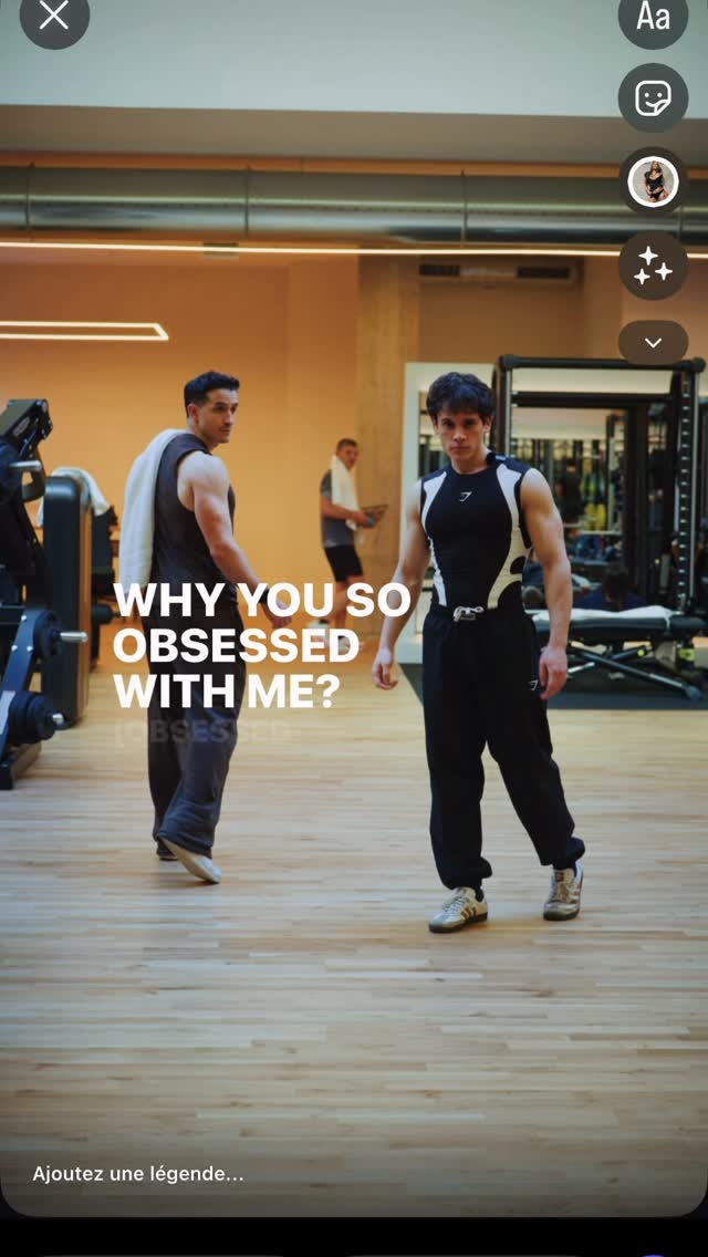 Why you so obsessed with me ? @tiboinshape #gym #motivation #viral